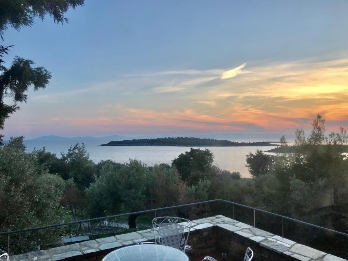 Hidden Gem Sithonia Villa Metochi Agias Kiriakis Buitenkant foto
