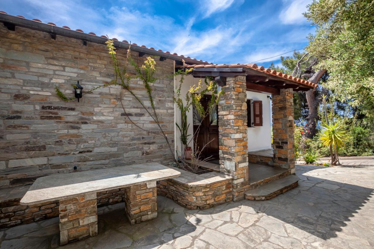 Hidden Gem Sithonia Villa Metochi Agias Kiriakis Buitenkant foto